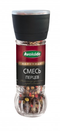 Мельница стеклянная "Смесь перцев" 40 г